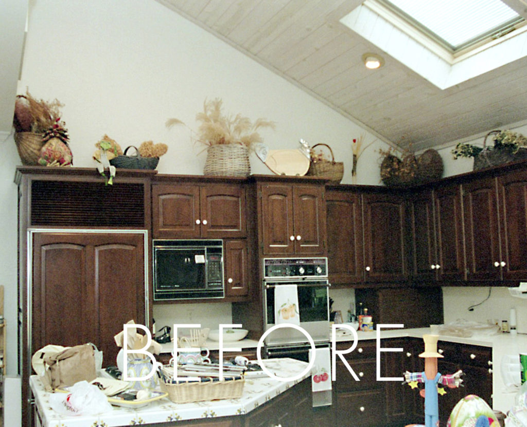 Before of kitchen in Hudson, Ohio